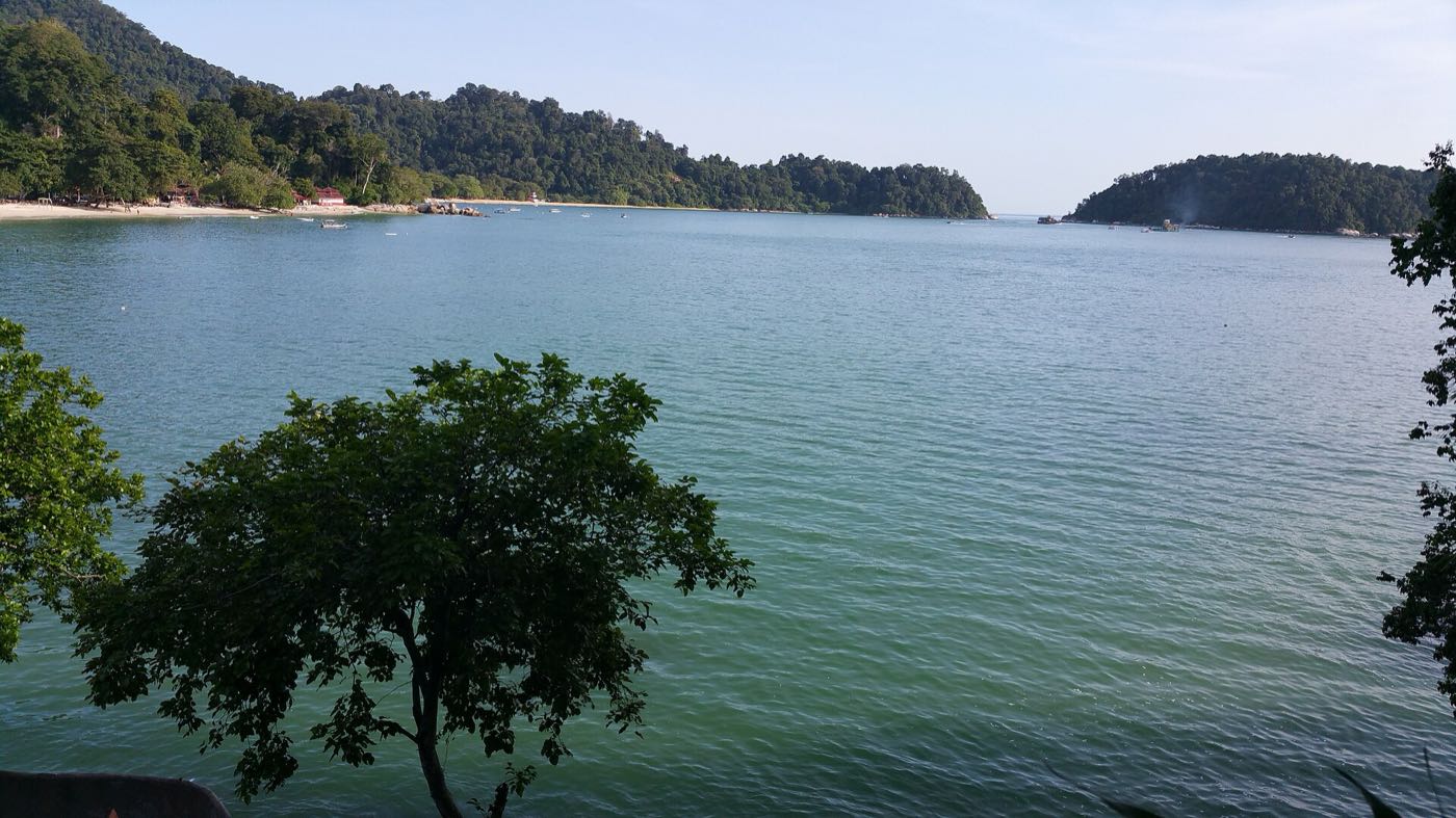 Calm bay at Teluk Nipah on Pangkor Island